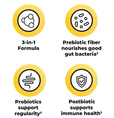 Nature Made Triple Action Biotics без желатина — фото 1