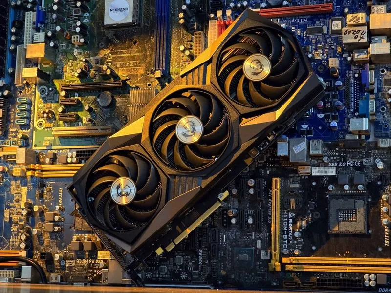 Видеокарта Rtx 3070 Gaming X Trio — фото 1
