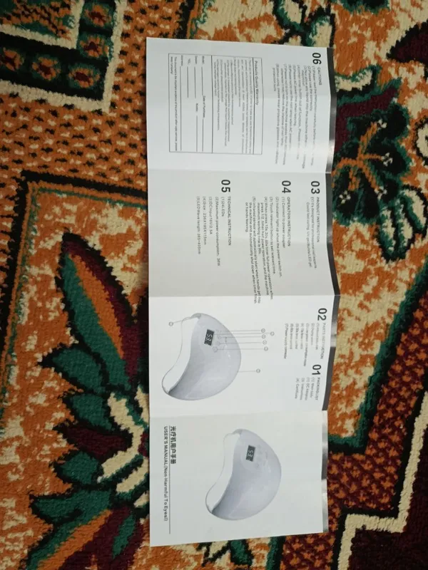 Tirnoqa shlak qotiradigan apparat — фото 2