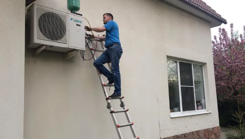 Установка кондиционера