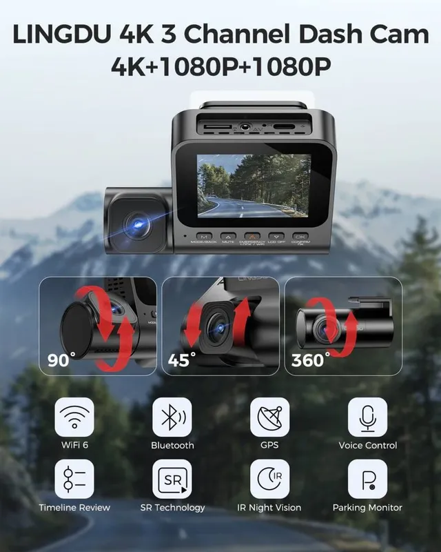 LINGDu DASH CAM V630 видиорегистратор авторегистратор 1 LINGDu DASH CAM V630 видиорегистратор авторегистратор 1