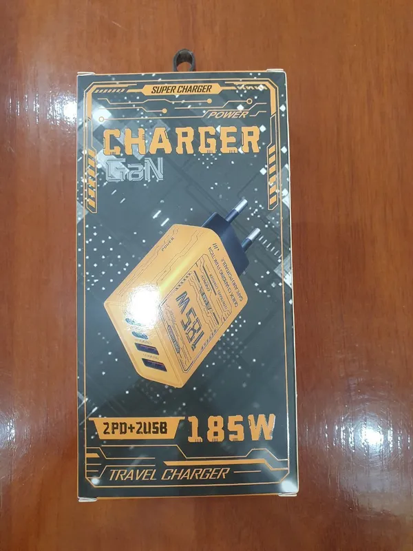 185W Power Max Быстрая зарядка адаптер + кабель 2