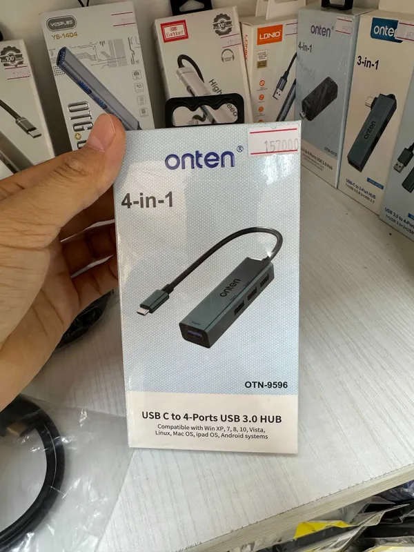 USB HUB Macbook Hp Type-C HDMI Powerlogy — фото 4
