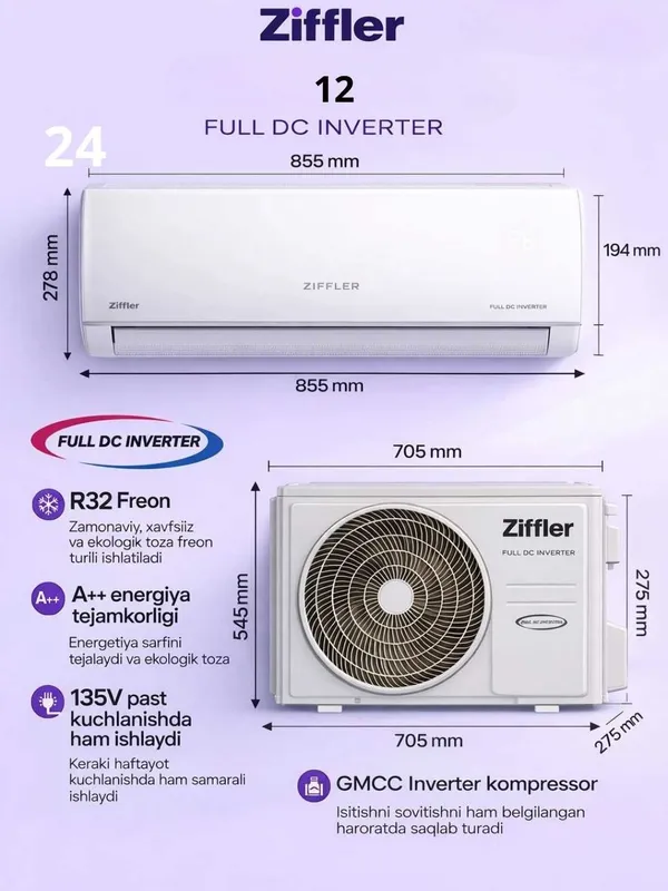 konditsaner 12 talik zifler (3 yil garantya)