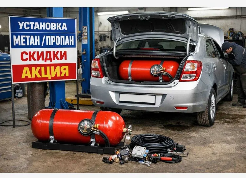 Установка метан, пропан в КРЕДИТ!!! (Бўлиб тўлаш) — фото 1