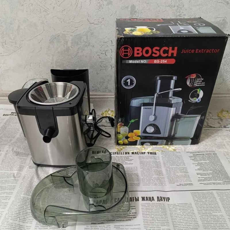 Соковыжималка Bosch BS-254, новая 4