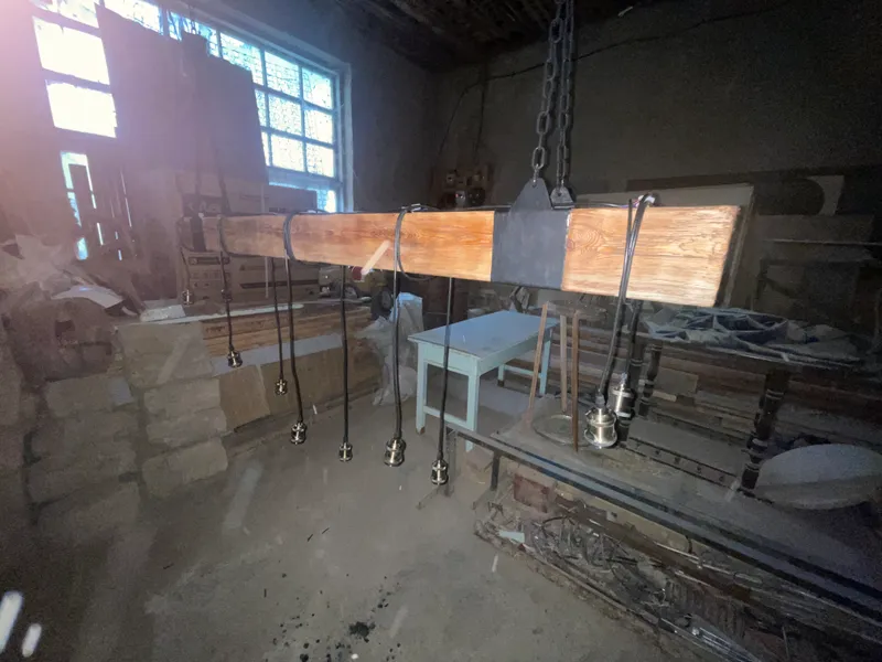 Люстра стиле лофт