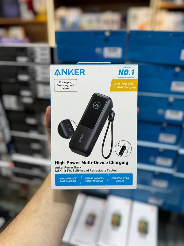 Anker power bank 25,000 mAh 165W