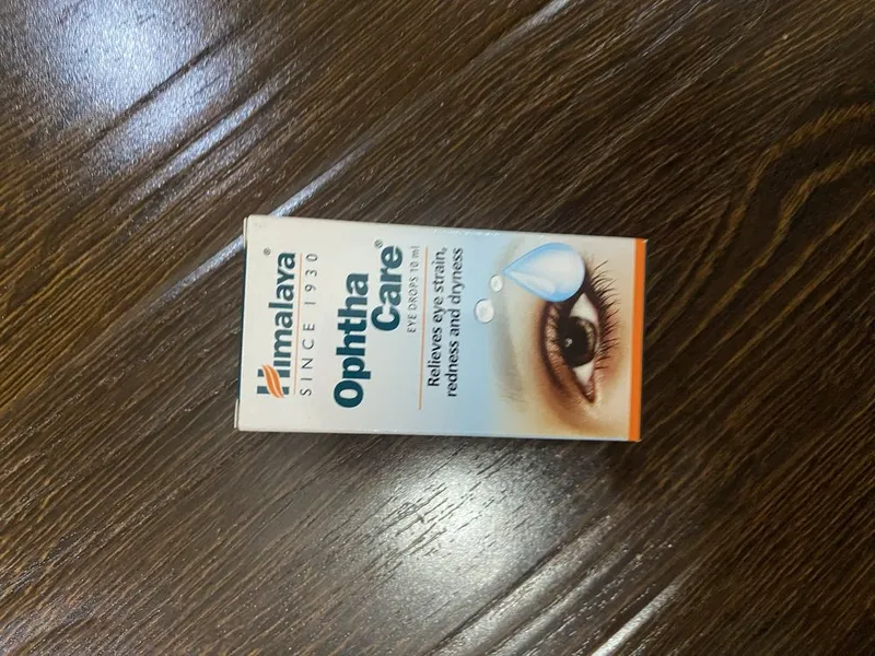 Ophtha Care от Himalaya индийские капли для глаз