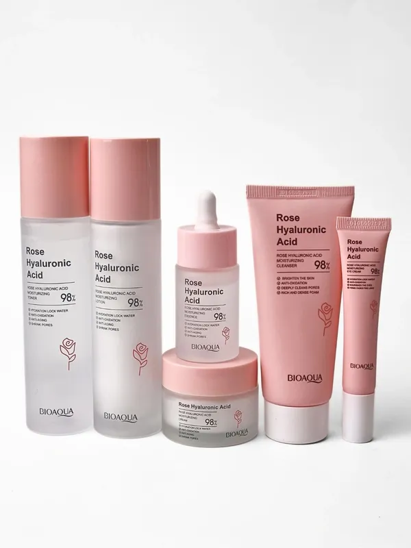 Rose Hyaluronic Acid 6 in 1. Yuz uchun töplam.