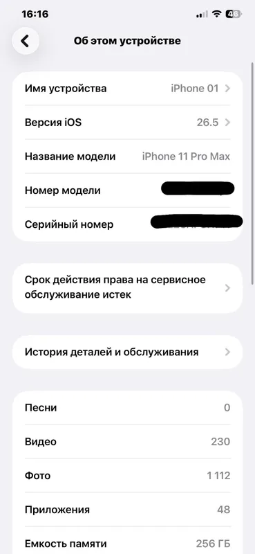 Iphone 11 pro max 256/87% 6