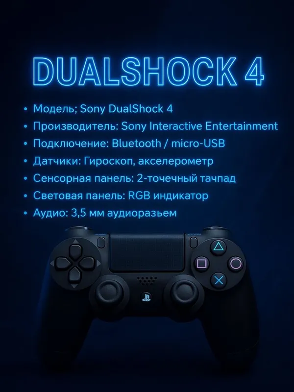 Gamepad PS4 jostik — фото 3