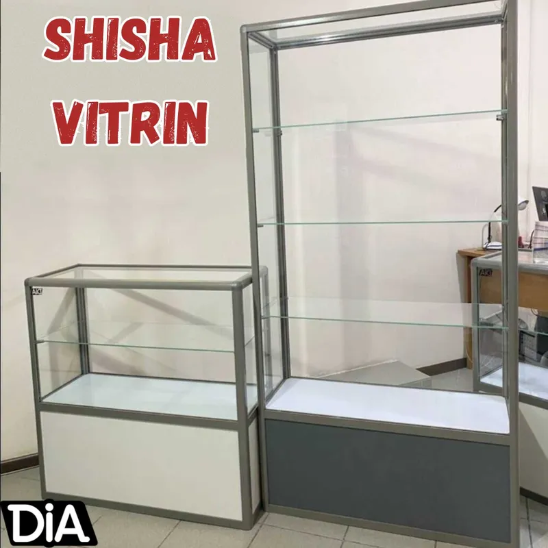 Прилавок витрина, metal oynaly vitrina va prilavkalar