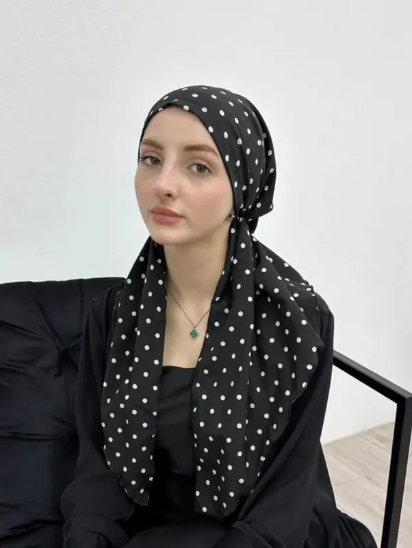 Готовый платок на резинке