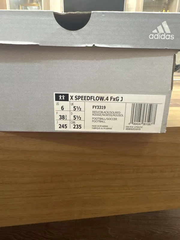 Бутсы Adidas X Speedflow.4 FxG J — фото 5