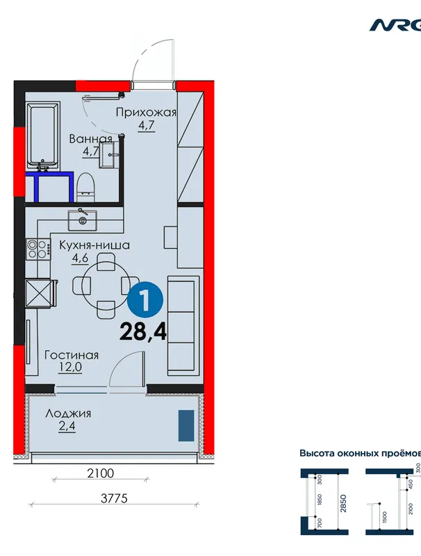 1-комн. квартира в Яшнабадском районе | Yangi Baxt цена за м2 = 14 644 990 сум 2 1-комн. квартира в Яшнабадском районе | Yangi Baxt цена за м2 = 14 644 990 сум 2
