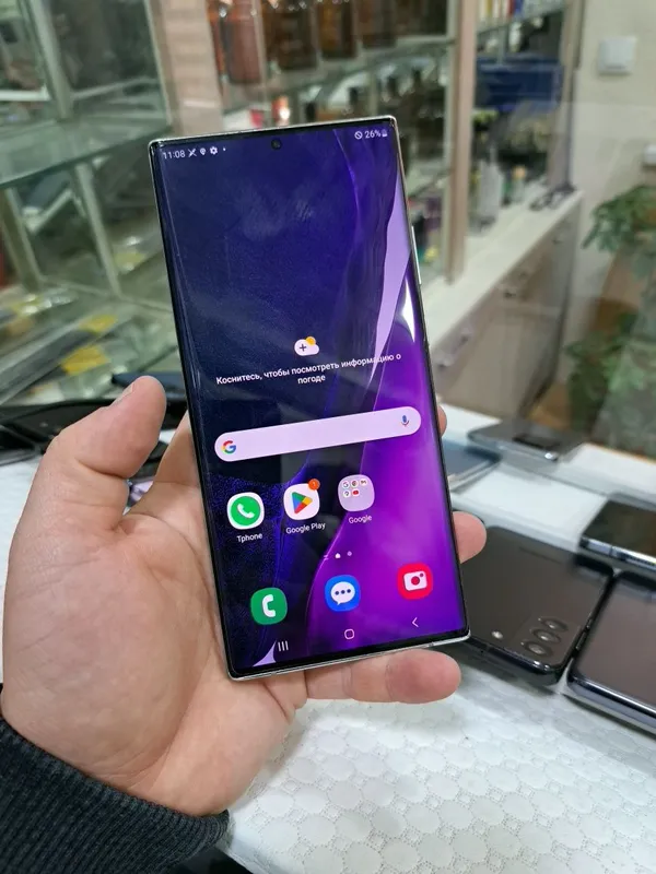 Note20 ulrta память 12/256GB 2