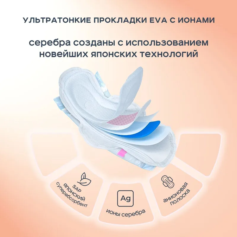 Гигиенические женские прокладки 7 Гигиенические женские прокладки 7