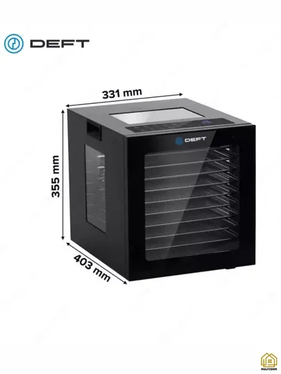 Дегидратор DEFT DTFD1008B для сушки 5