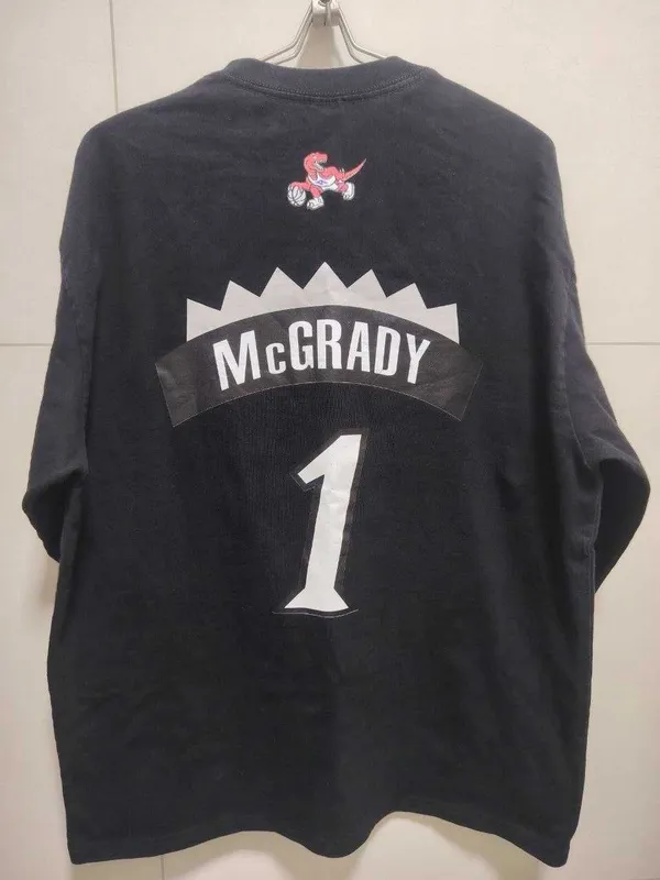McGrady №1 Raptors Sweatshirt / 48 / Свитшот. Баскетбольная Толстовка. — фото 2