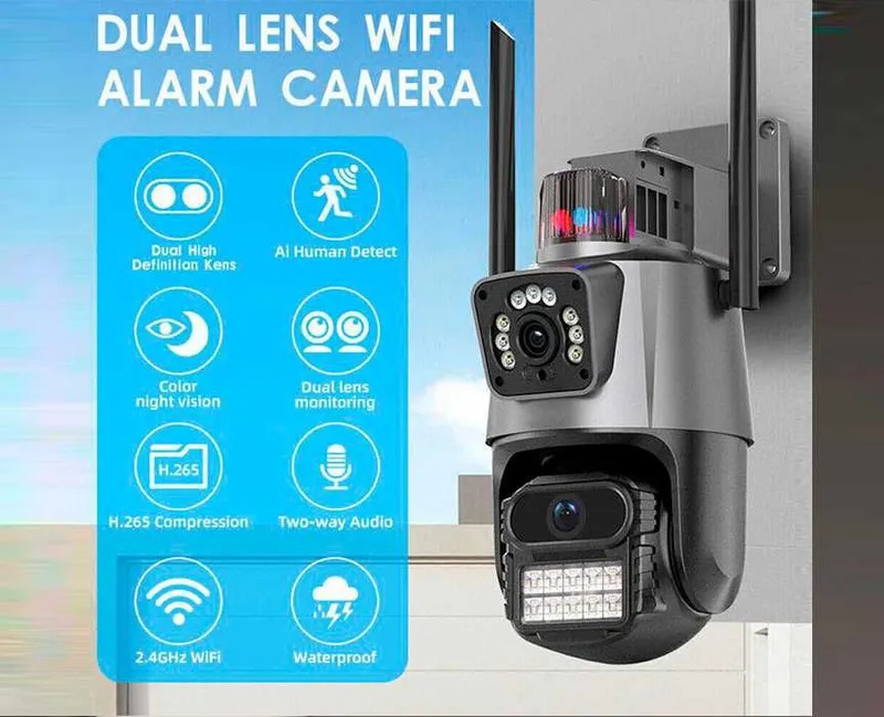 Камера WIFI наблюдения kuzatuv kamera Icsee 360 камеры видеонаблюдения
