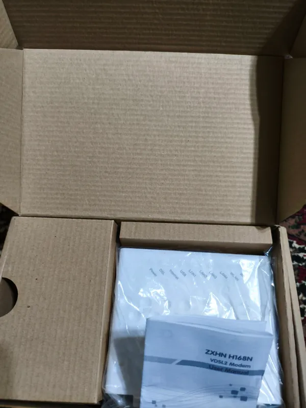 ZXHN H168N
Тип устройства VDSL2 / ADSL2+ — фото 1