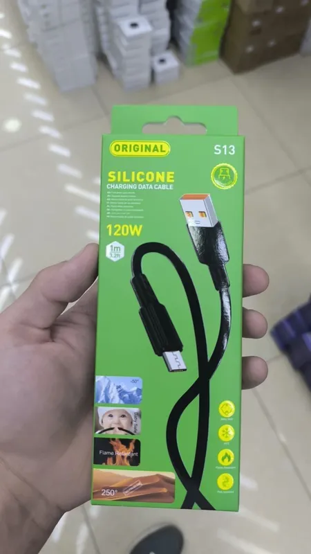 Type-C kabel, 120W tezkor zaryad, 1m. — фото 4