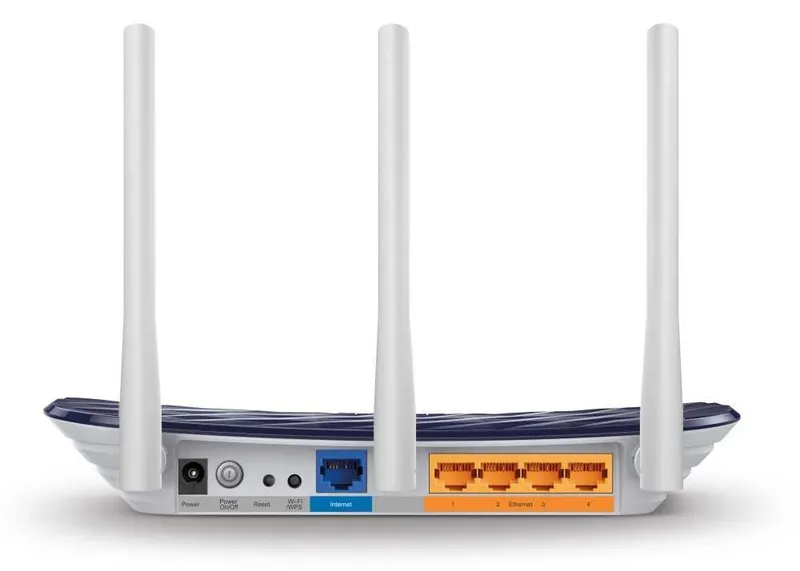 Ikki diapazonli Wi‑Fi AC750 routeri 5