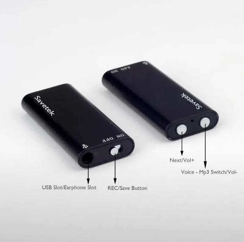 Profissional 100% mikro diktafon. 8 GB xotiraga ega! (90 soatli audi — фото 3
