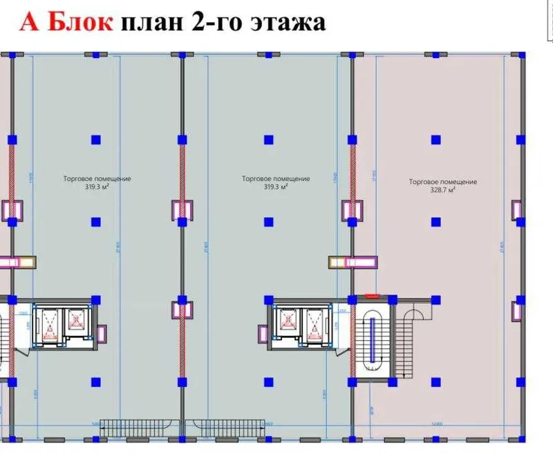 Сдам помещение НАД КОРЗИНКОЙ, 967м2, Вдоль центральной дороги RCP
