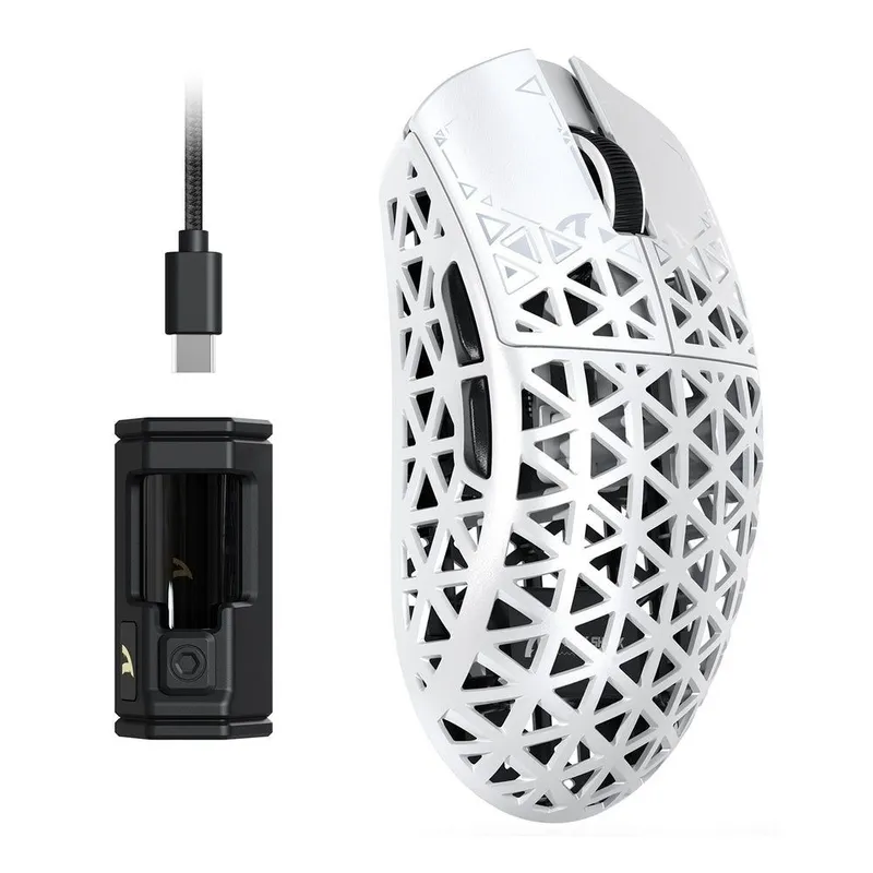 [Мишка] ATTACK SHARK R5 ULTRA Carbon Fiber Wireless 8K PAW3950M — фото 2