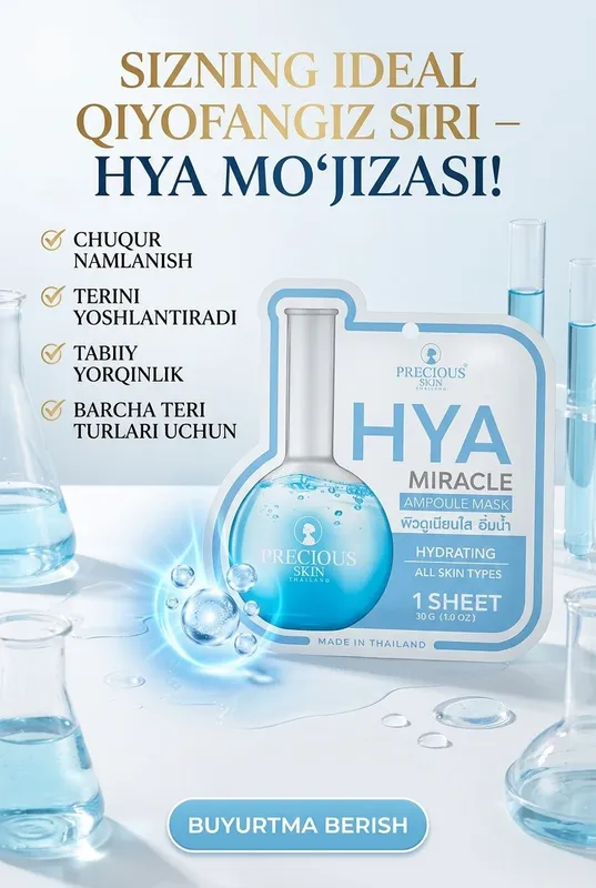 hya Miracle yuz maskasi
