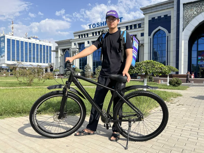 Velosiped sotiladi alumen ramali velik, kuryerlar uchun maxsus — фото 2