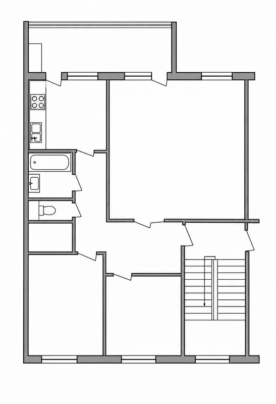 Продается 3-комн Квартира 90 м2, Куйлюк 5-массив — фото 6