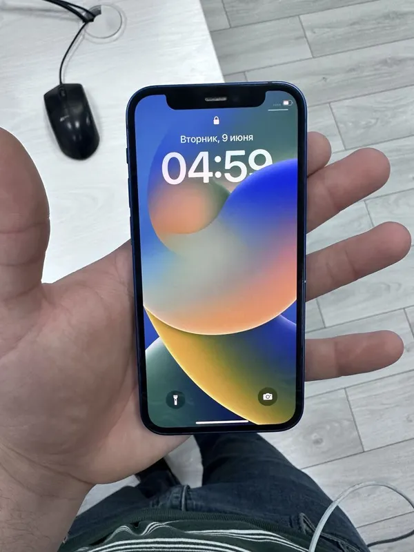iphone 12mini ёмкость батареи 73% памят телефона 128 гб екран — фото 3