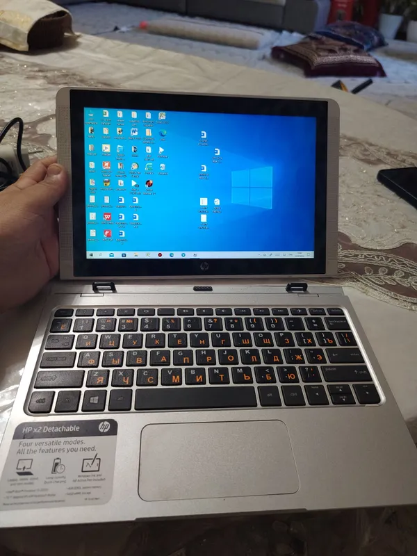 HP x2 Netbook + Planshet sensorli, 5