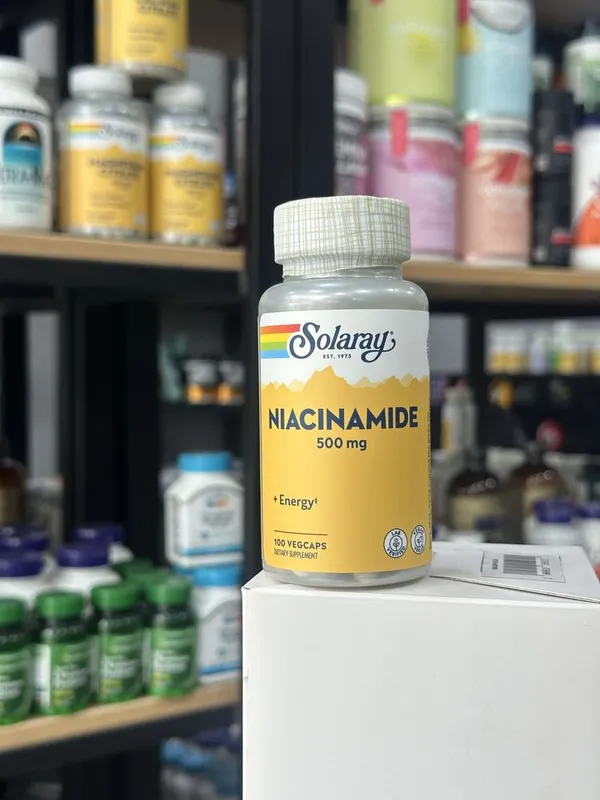 Solaray Niacinamide 500 mg 100 kapsula 1 Solaray Niacinamide 500 mg 100 kapsula 1