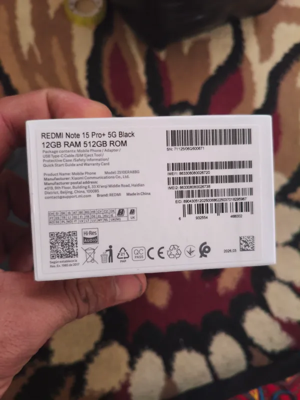 Redmi Note 15 Pro+ 12/512, чёрный, не использовался 2