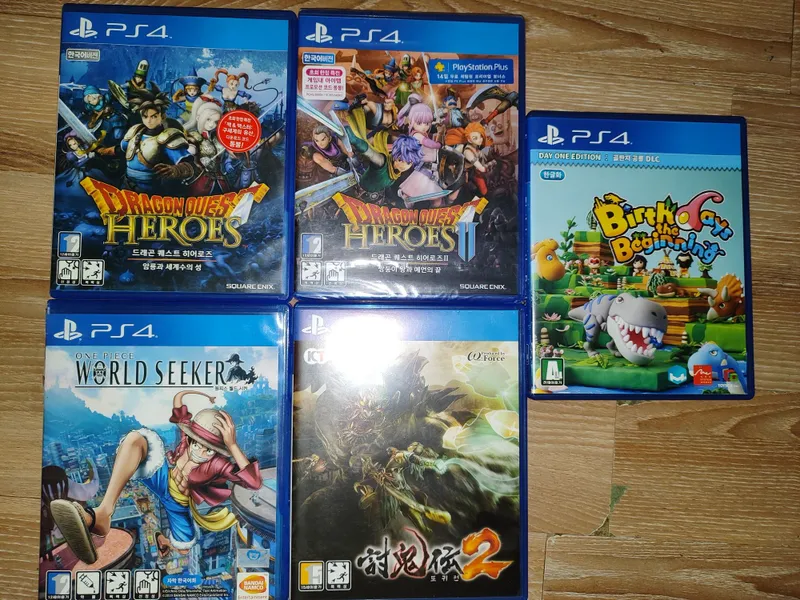 Игры для ps4, dragon quest heroes1,2