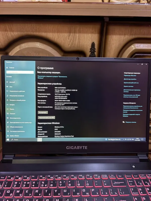 Gigabyte firmasidan Nvidia RTX 3060 video kartalik Noutbok sotiladi — фото 2