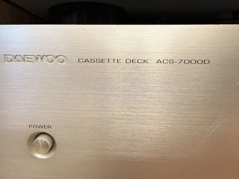 Daewoo ACS-7000 кассетная дека и тюнер — фото 2