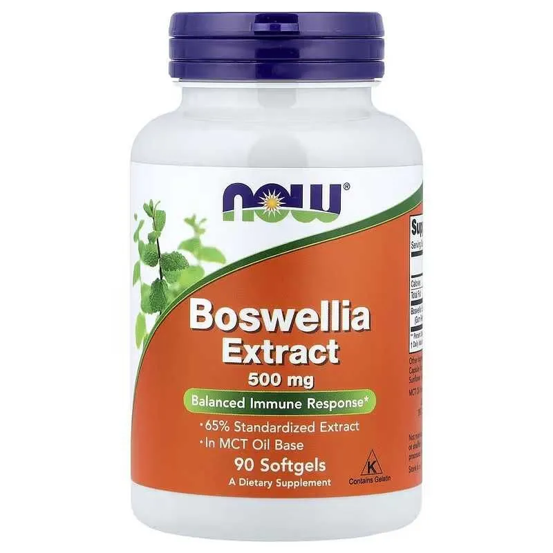 NOW Foods Boswellia Extract экстракт босвеллии Босвелия — фото 3