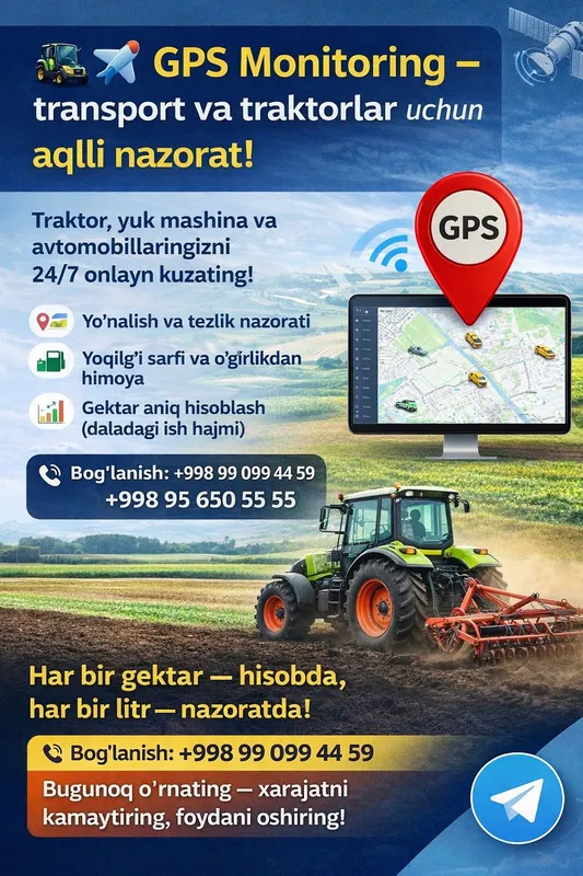 Gps monitoring xizmati – avtolarngiz to‘liq nazoratda! — фото 2