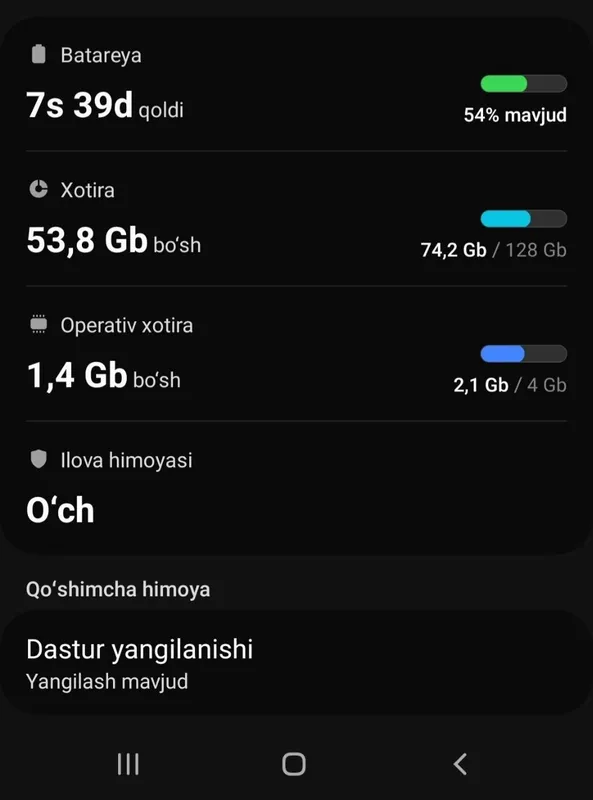 Samsung a52 128gbga4gb narx  kelishamiz — фото 1