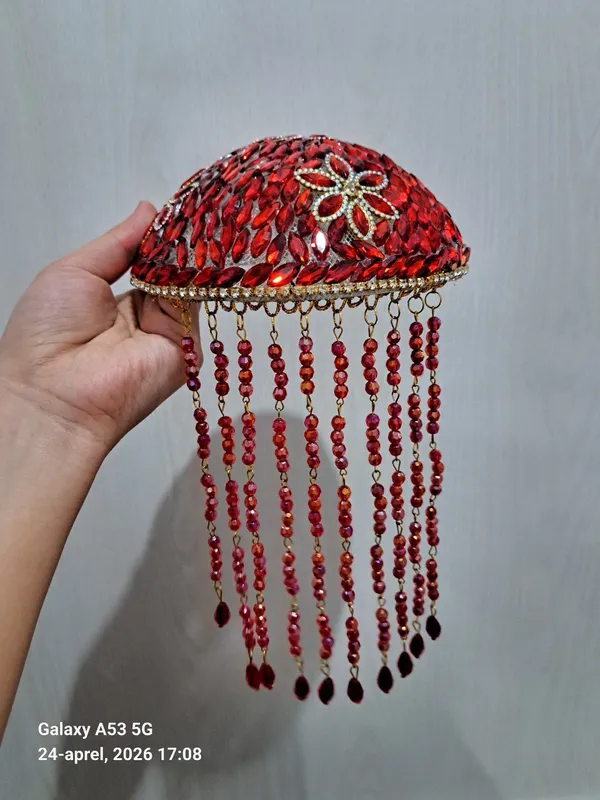 Zolushka fasondagi qalpoqcha qul mehnati