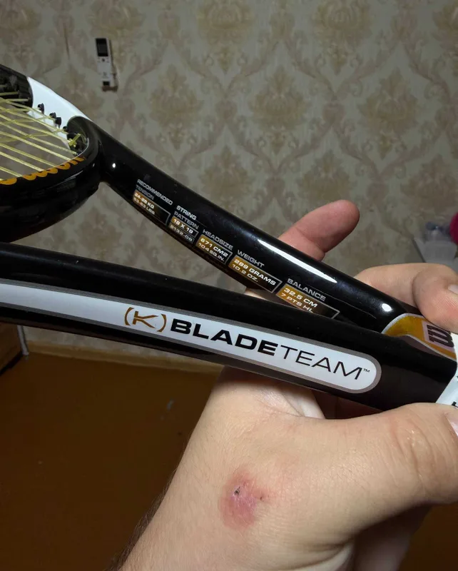 Ракетка Wilson KBlade Team 289 г, 104 дюйма 3 Ракетка Wilson KBlade Team 289 г, 104 дюйма 3