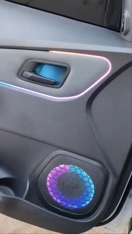 Салон подсветка RGB универсал любой мошинага тушади 22 та деталь бор 5
