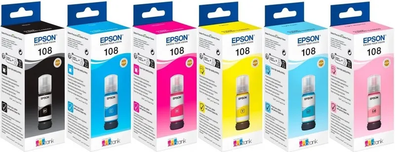 Оригинальные чернила Epson 103, 101, 108, 115, 110, 112, — фото 3 Оригинальные чернила Epson 103, 101, 108, 115, 110, 112, — фото 3