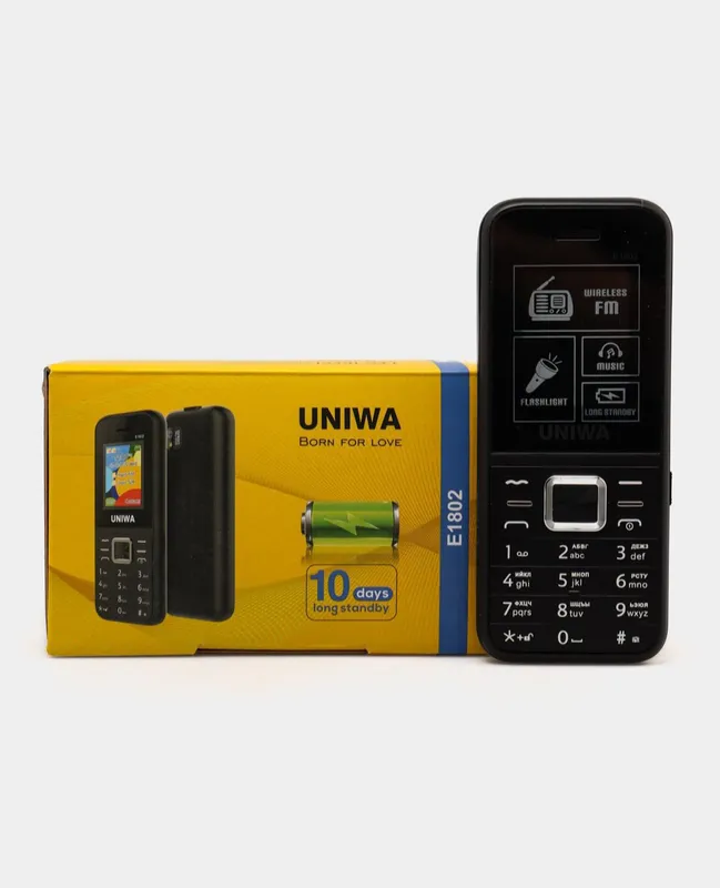 Кнопочный телефон UNIWA E1802 продается 2 Кнопочный телефон UNIWA E1802 продается 2