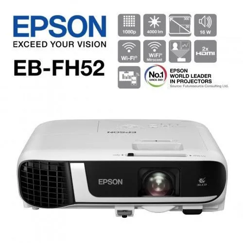 Проектор Epson EB-FH52 Tehnodom.uz — фото 2